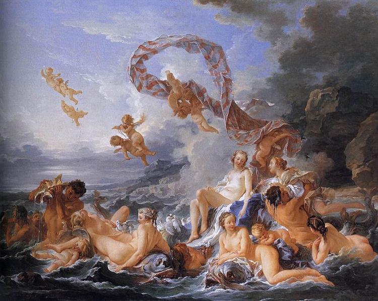 Francois Boucher The Triumph of Venus oil painting image